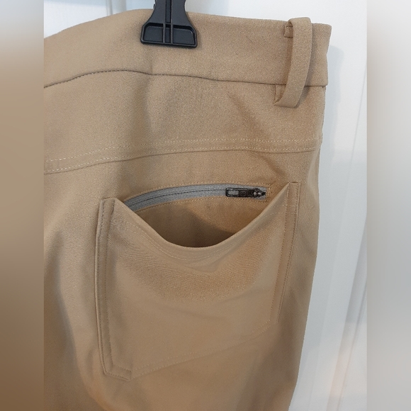 Lululemon Mens Anti Ball Crushing Khaki Pants (32) - Picture 5 of 5